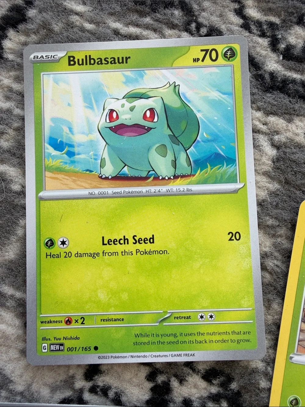 Bulbasaur & Ivysaur Evolution Line Lot | Pokémon 151 + Pokémon GO | ✨5/$25✨